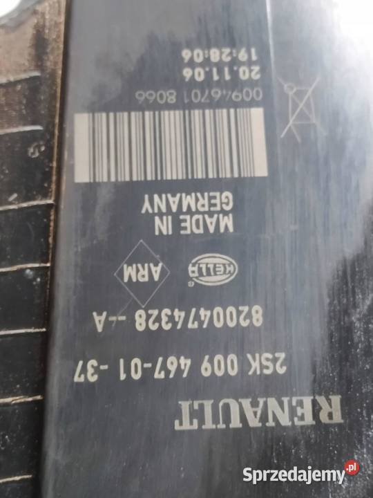 LAMPA TYŁ LEWA EU LIFT 8200474328A Renault sprzedam