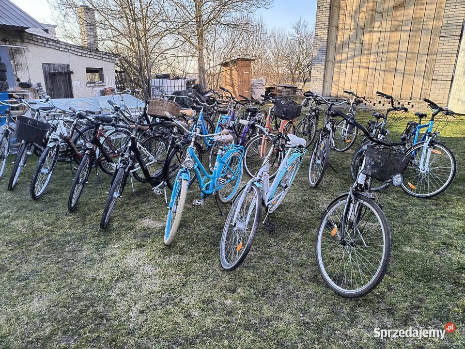 Rowery z Niemiec stan Policzna sprzedam