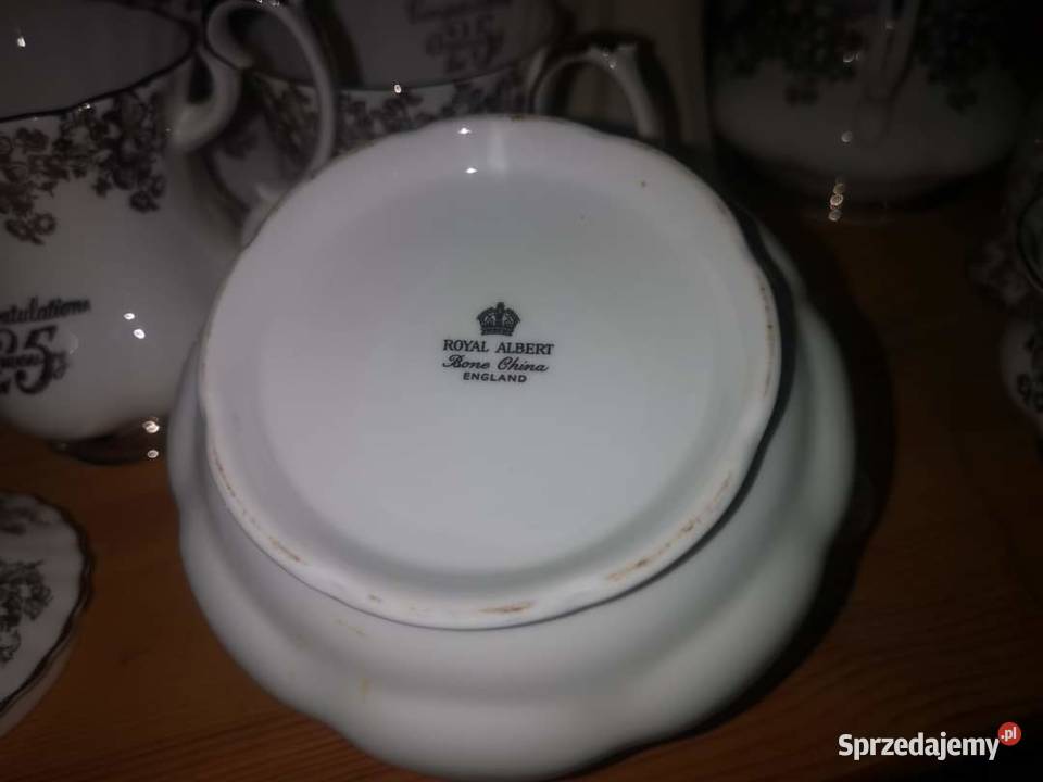 Kubek Royal Albert 25 lecie ślubu Gdańsk