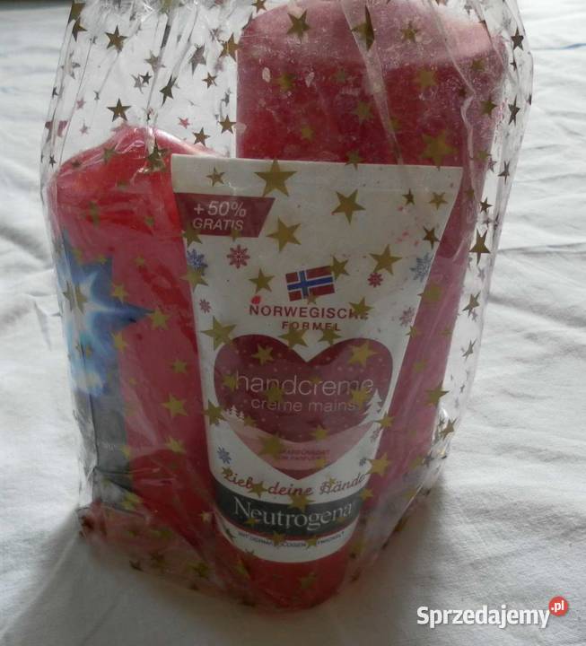 Zestaw prezentowy z Norwegii Świece Krem