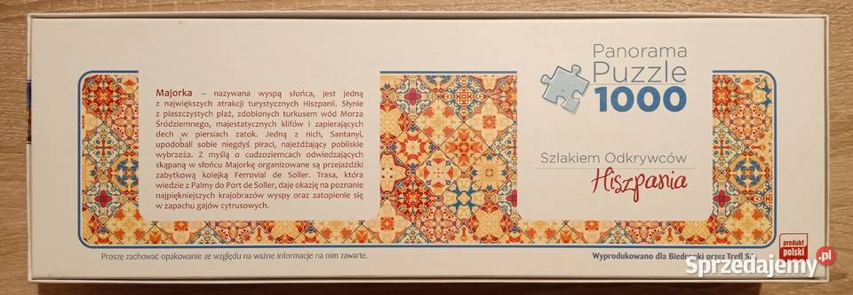 Puzzle Szlakiem odkrywców Hiszpania Majorka Poznań