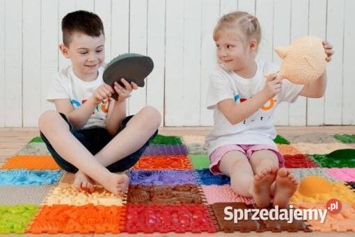 mata sensoryczna Tęcza Rainbow Melody 9 zestaw Poduszki i materace