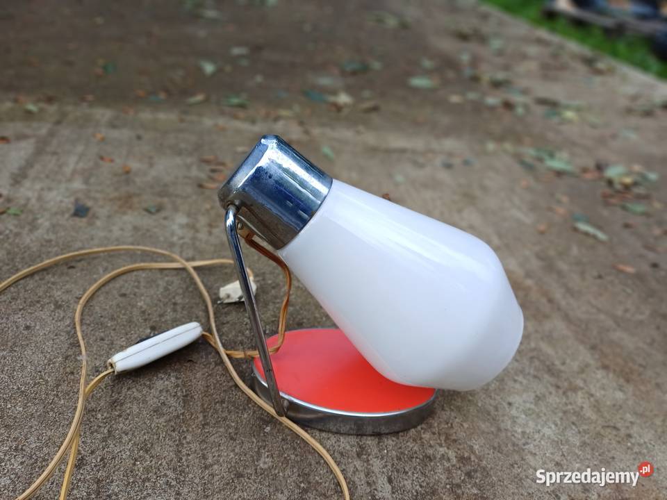 Retro lampka z 1967 firmy Drupol Czechoslowacja