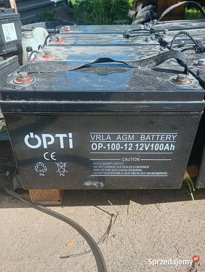 Akumulatory AGM 100ah 12v Brody