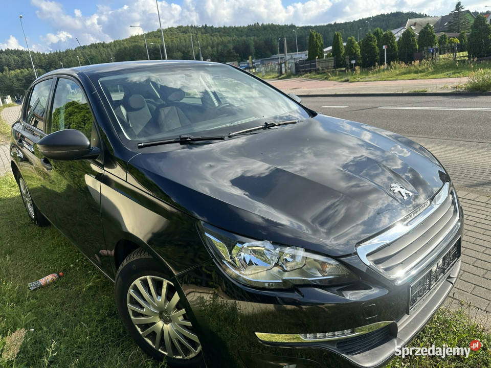 Peugeot 308 Benzyna tempomat LED światła dzienne pomorskie Wejherowo
