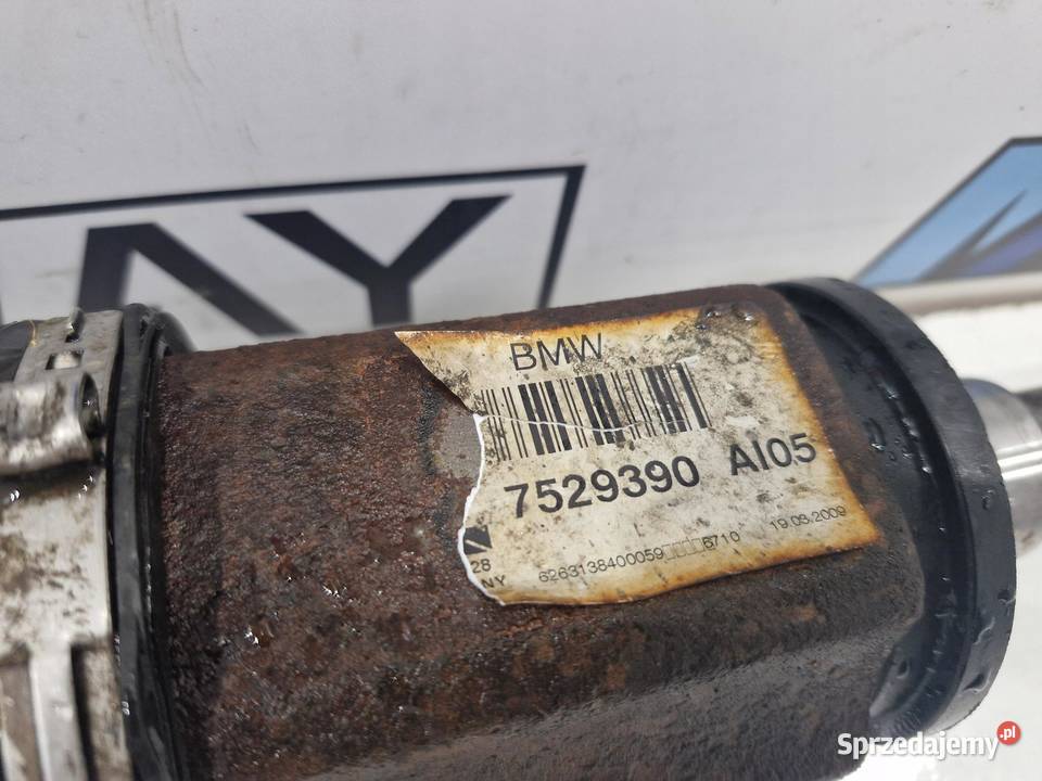 BMW E90 E91 E92 PÓŁOŚ PRAWY PRZÓD XDRIVE 7529388