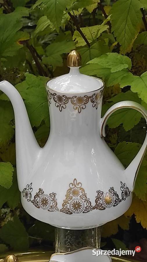 WEIMAR PORZELLAN PRZEPIĘKNY SERWIS NA 6 OSÓB Pabianice