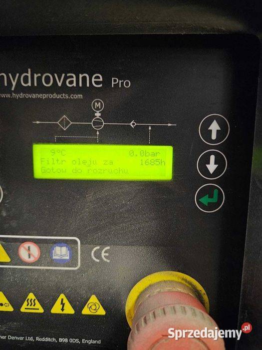 Kompresor śrubowy Hydrovane HR07 osuszacz sprzedam