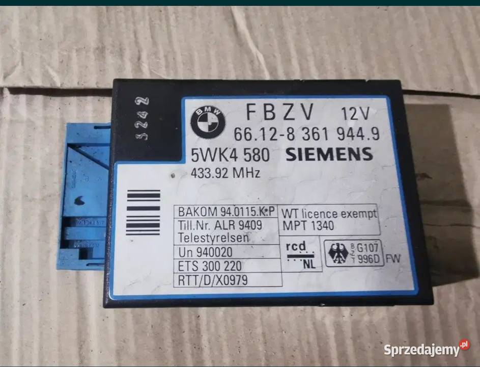Moduł sterownik centralnego BMW e38 Żory