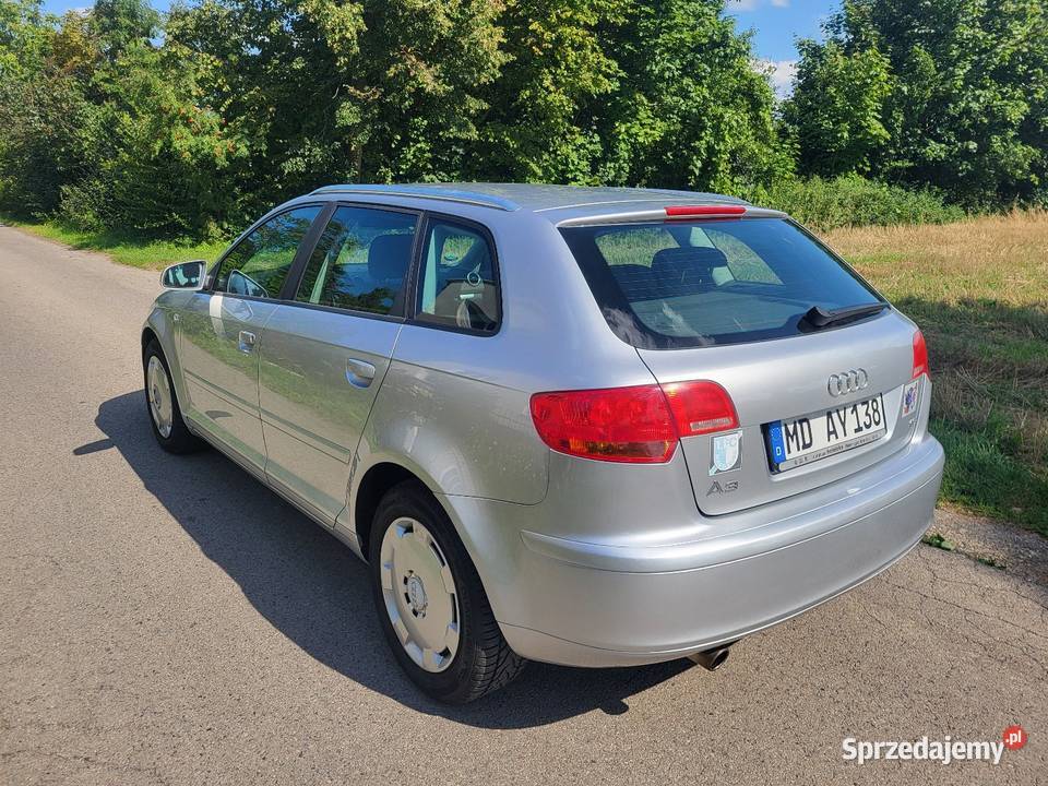 Audi A3 Klima 5d 16mpi Super stan 2007r 255000km