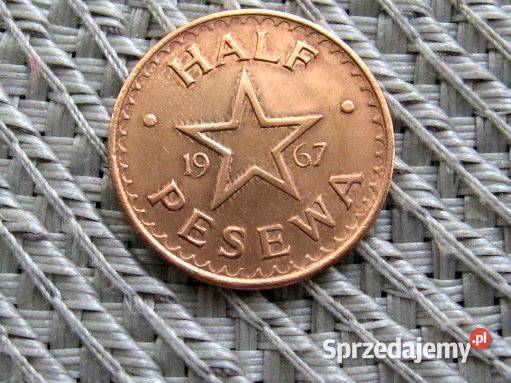 Ghana 12 Pensa 1967r Ładna sprzedam