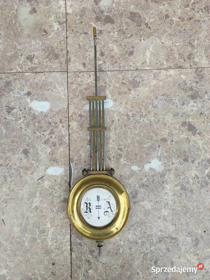 729 Wahadło rusztowe starego zegara 8 dł 30 Antyki Tczew sprzedam