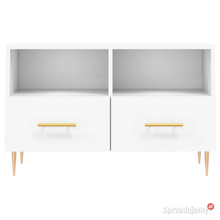 Szafka pod TV biała 80x36x50 materiał mazowieckie Warszawa