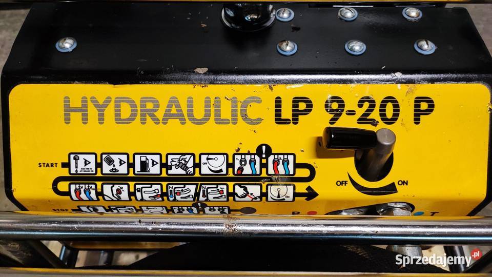 Młot hydrauliczny Atlas Copco agregat Sucha Beskidzka