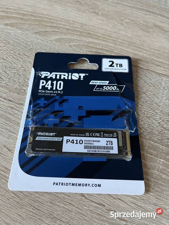 Patryjot p410 2 Tb m2 gen4