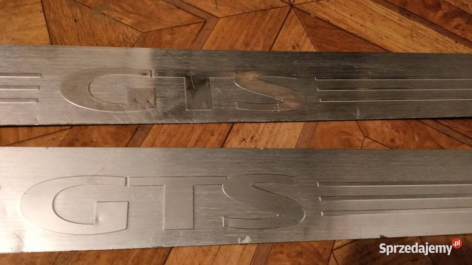 Oryginalne nakładki progowe GTS Opel Vectra C sprzedam