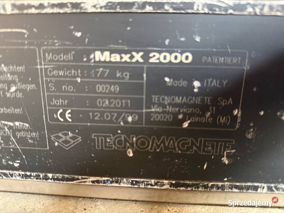 Chwytak magnetyczny 1000 śląskie Tarnowskie Góry sprzedam