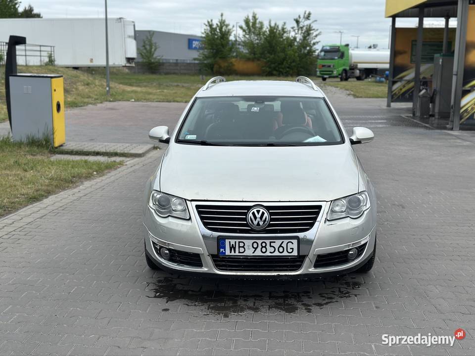 Passat 20 tdi dsg bogata wersja 10 lat w uszkodzony Volkswagen Warszawa