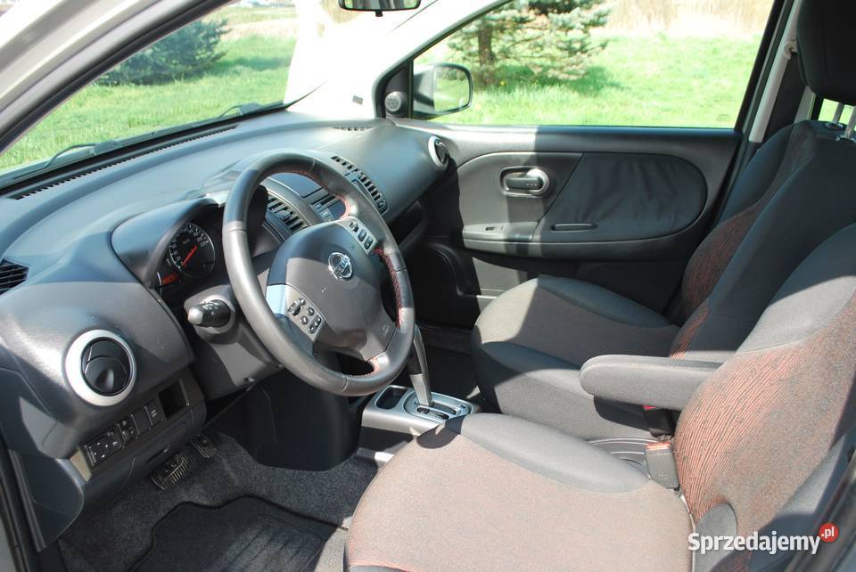 Nissan Note 16 benzyna 110 Automat Klima Hak wspomaganie kierownicy małopolskie Nowy Sącz sprzedam