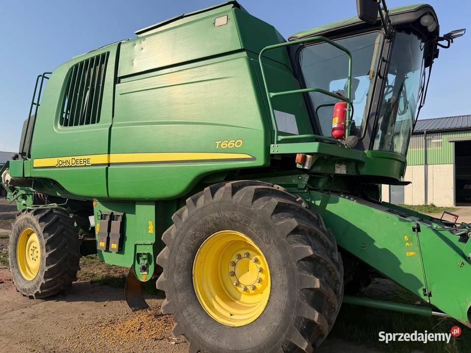 Kombajn zbożowy John Deere T660 dolnośląskie