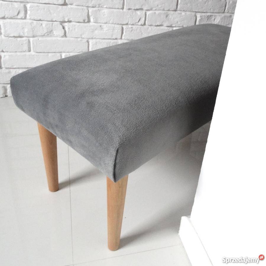 Szara ławka zmywalna NA WYMIAR ławeczka do 90cm kujawsko-pomorskie