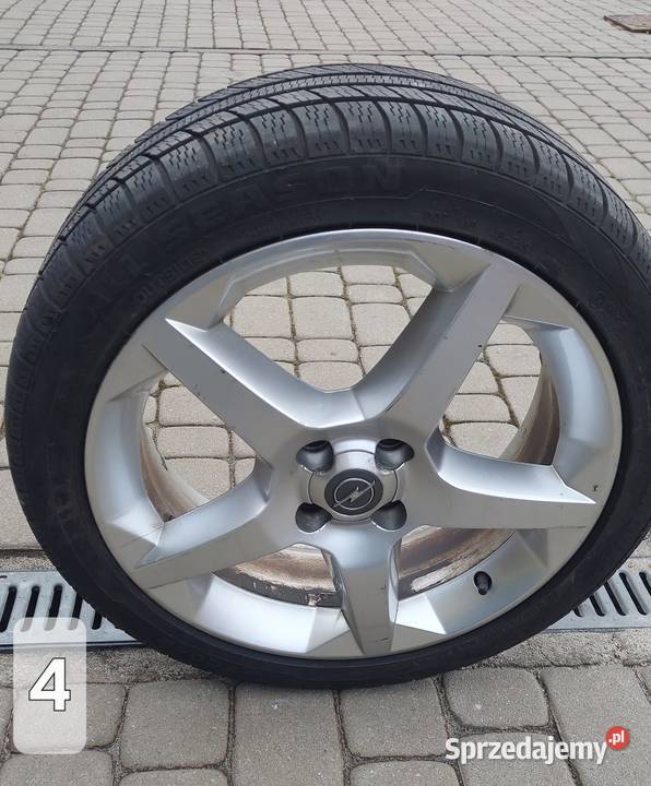 Koła 4x100 17 Opel dolnośląskie Bogatynia sprzedam