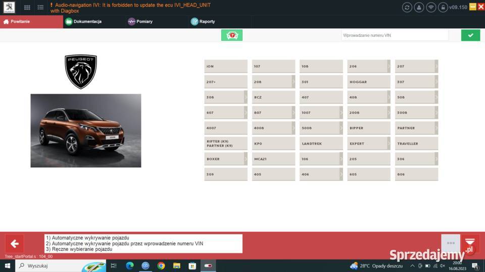 Diagbox 9150 bez maszyny wirtualnej INSTALUJĘ NA Dąbrowa Górnicza