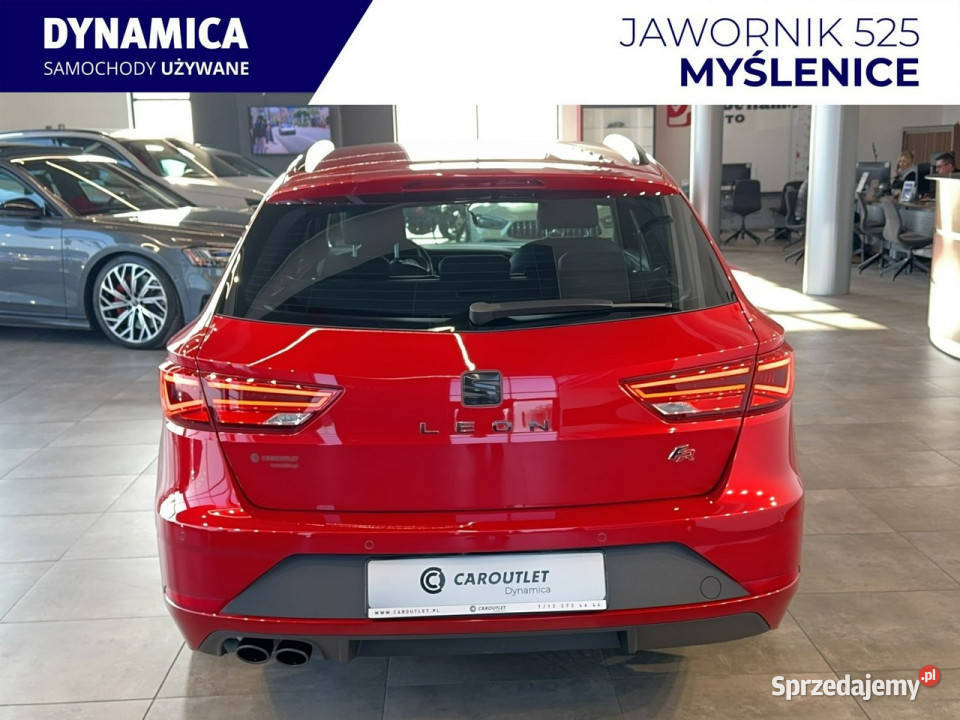 Seat Leon Sportstourer FR 20TSI 190 DSG 2019 r s centralny zamek Myślenice