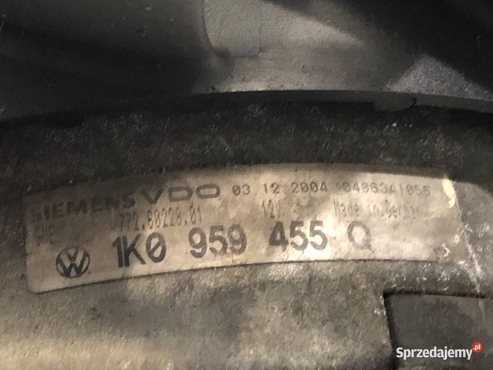 WENTYLATOR KLIMATYZACJI VW TOURAN 1K0959455Q 19 sprzedam