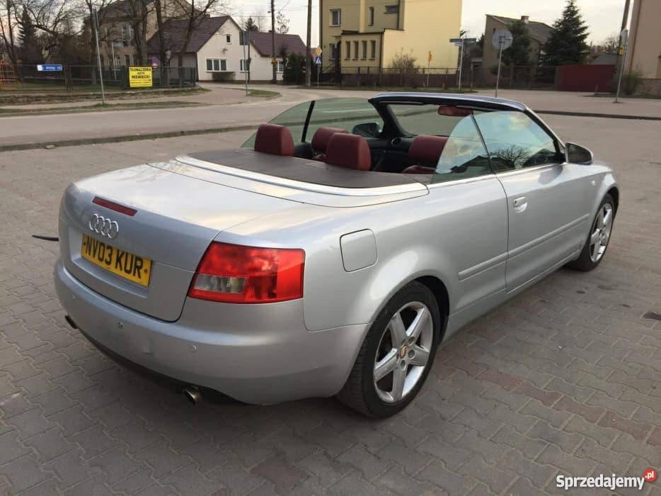 Audi A4 B6 Cabrio możliwa zamiana Skarżysko-Kamienna