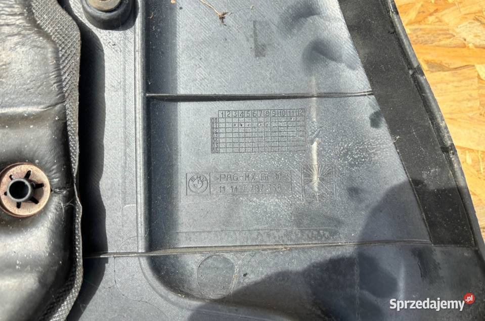 BMW E46 20D M47 OSŁONA SILNIKA GÓRNA 11147787330 wielkopolskie Międzychód