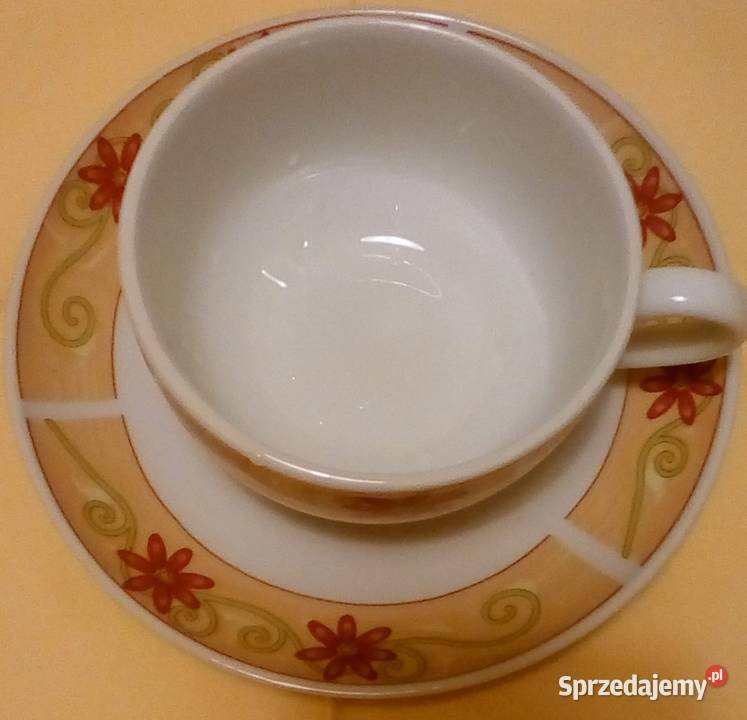 filiżanki do kawy ze spodeczkami Legnica