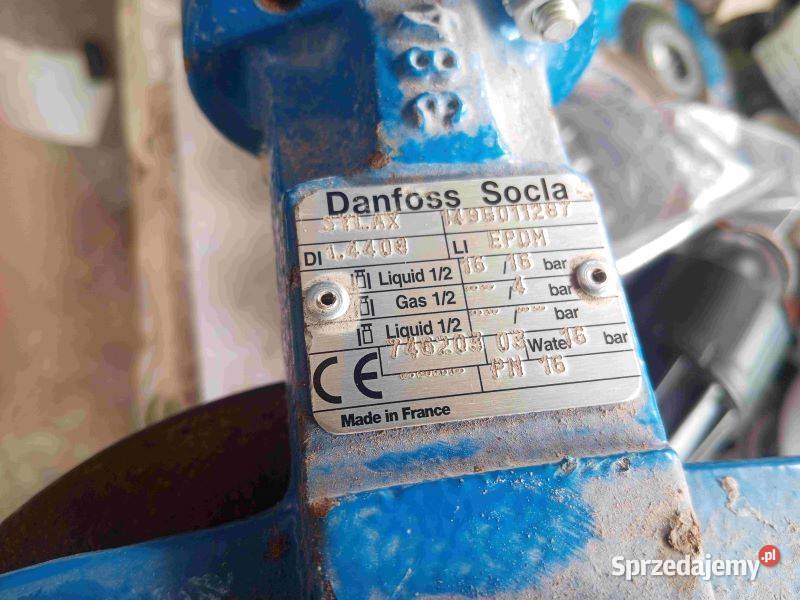 Zawór motylkowy DN 65 Danfoss Socla Sylax podlaskie Zbójna