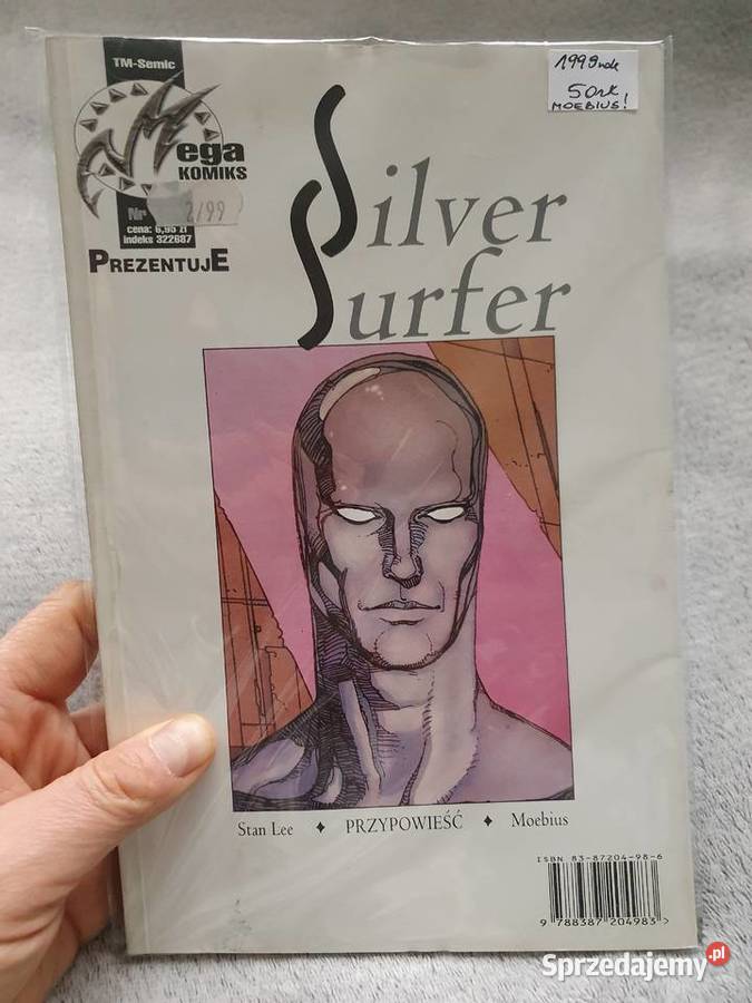 Silver Surfer Przypowieść Moebius Stan Lee Mega pomorskie Gdynia
