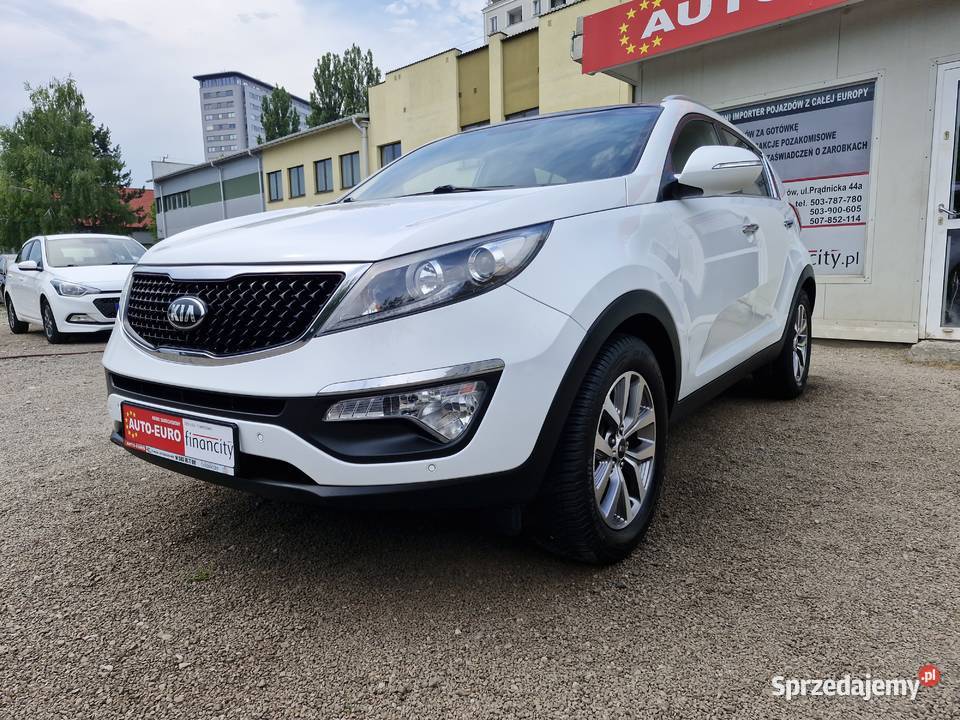 Raport 16 benz bogata wersja serw ASO gwarancja Sportage Samochody osobowe Kraków