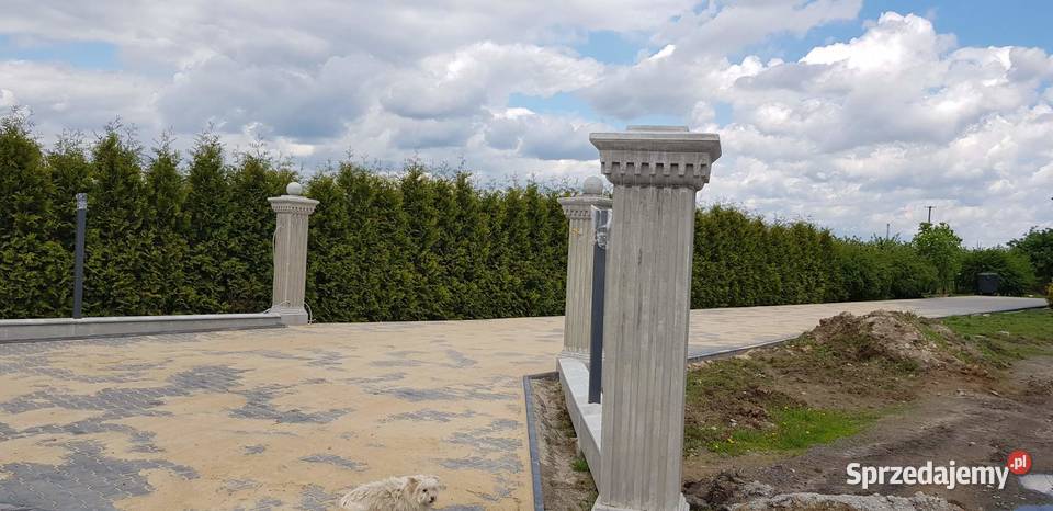 Pałacowe Ogrodzenia Betonowe Murki Słupki Karczew sprzedam
