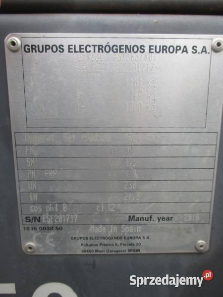 Maszt oświetleniowy generator Atlas Copco QLT nie Pleszew