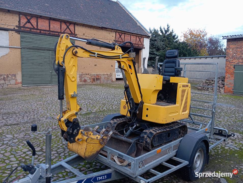 Minikoparka GG 1000 opolskie Paczków