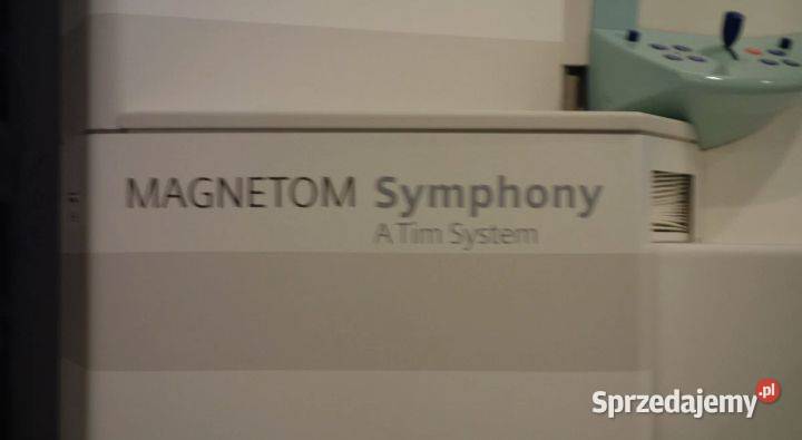 Używany system rezonansu magnetycznego Siemens