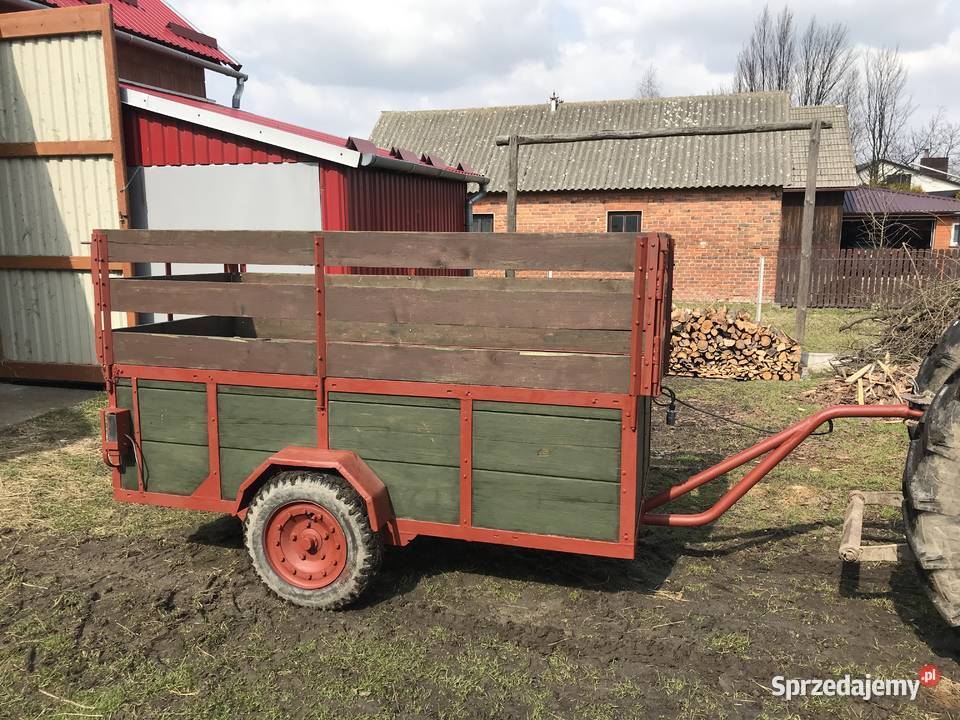 Przyczepa jednoosiowa, przyczepka jednoosiowa rolnicza