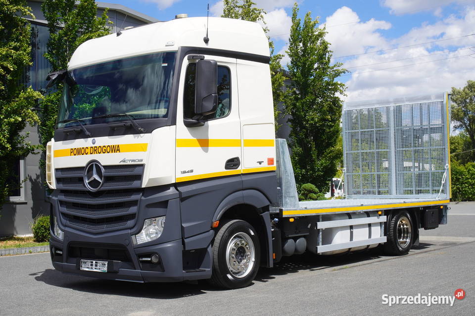 MercedesBenz Actros 1845 42 E6 NOWA LAWETA 83 m blokada mostu Kraków