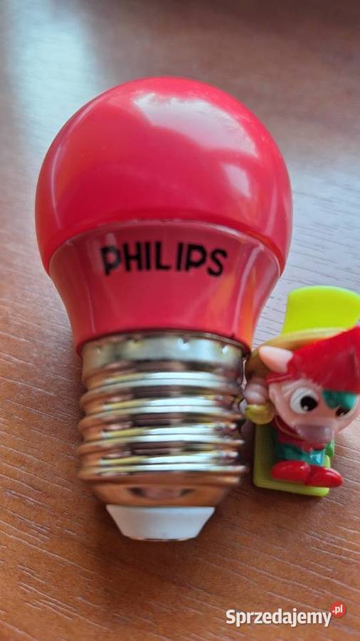 Żarówka LED Red Philips 31W E27 230V Kolorowa Legionowo
