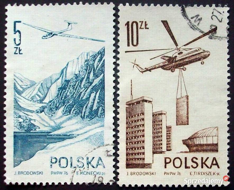 K znaczki polskie 1976 I kwartał Leźnica Wielka-Osiedle