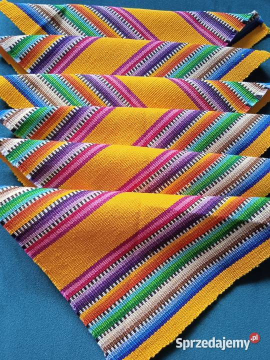 BOLIWIJSKIE SERWETKI STOŁOWE sprzedam