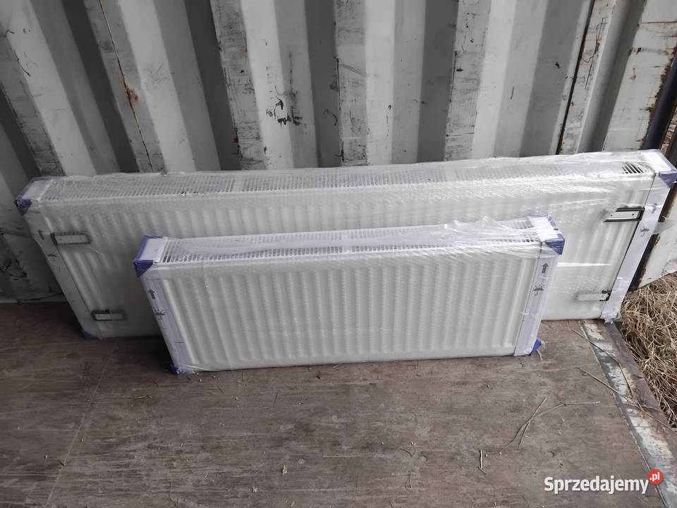 grzejnik 220x40 i 100x40 podłączenie boczne nowe