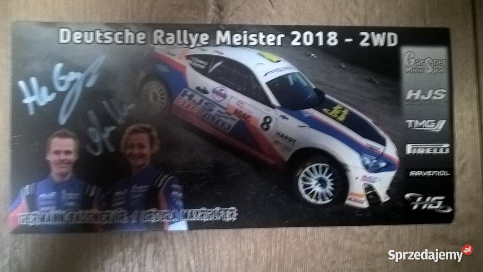 Zdjęcia z autografami