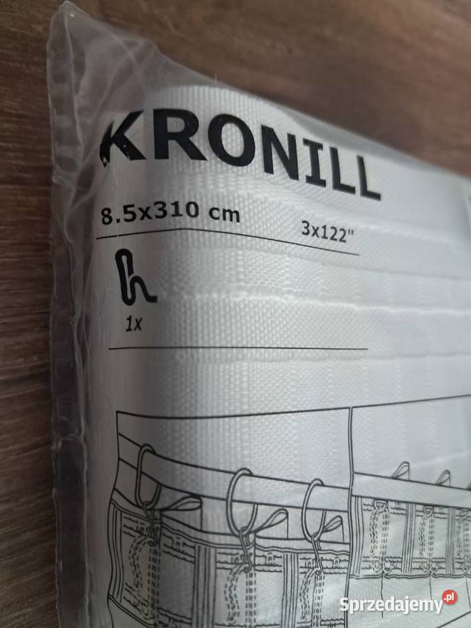 2 nowe taśmy do firanek kronill 85x310 świętokrzyskie Sandomierz