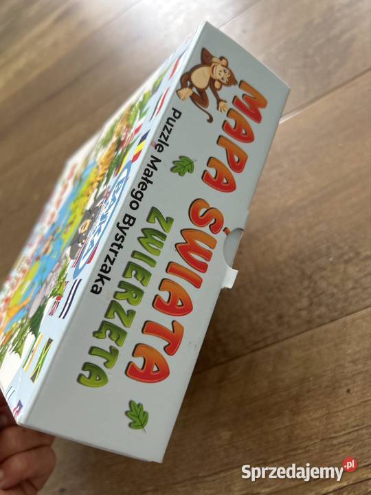 Puzzle zwierzęta świata puzzle małego bystrzaka Wyszków sprzedam