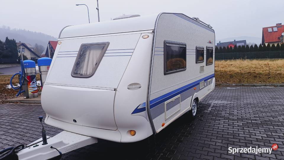przyczepa kempingowa HOBBY 2005r MOVER Międzybrodzie Bialskie