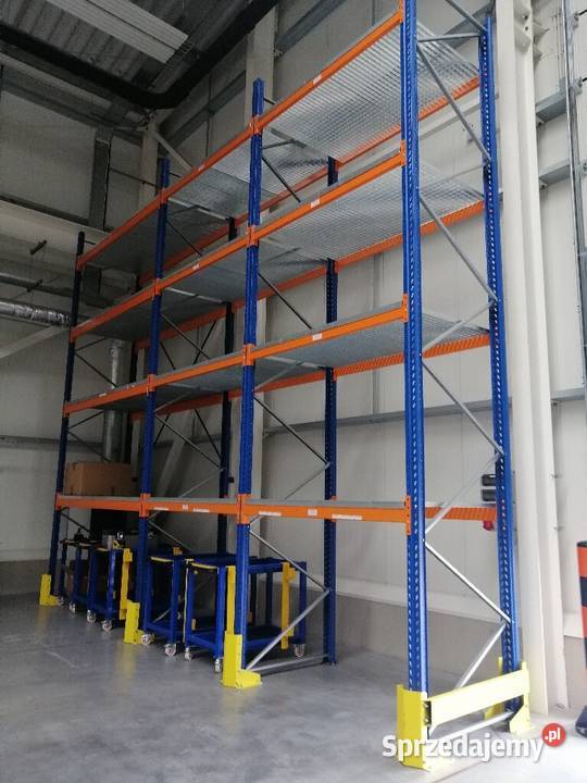 Regały magazynowe paletowe 7420mm 6500mm 4800mm Rybnik